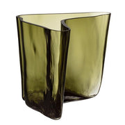 2021 Limited Edition Vase, 6.75" by Alvar Aalto for Iittala Vases, Bowls, & Objects Iittala Moss Green 