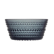 Kastehelmi Bowl 7.75 oz. by Oiva Toikka for Iittala Glassware Iittala Dark Grey 