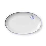 Blueline Oval Dish, 9" by Royal Copenhagen Dinnerware Royal Copenhagen 