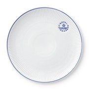 Blueline Coupe Plate, 10.75" by Royal Copenhagen Dinnerware Royal Copenhagen 