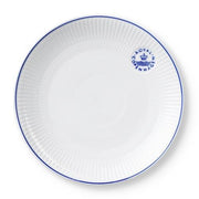 Blueline Coupe Plate, 7.5" by Royal Copenhagen Dinnerware Royal Copenhagen 