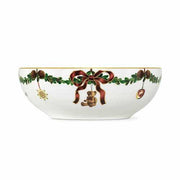 Star Fluted Christmas Bowl, 1 pt. by Royal Copenhagen Bowls Royal Copenhagen 