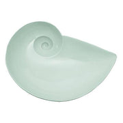 Maritime Moon Snail Bowl, Large, 12.6" by Ted Muehling for Nymphenburg Porcelain Nymphenburg Porcelain Celadon 