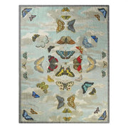 Mirrored Butterfly 51" x 71" Linen Throw by John Derian John Derian 