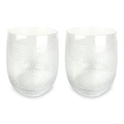 Panthera Glassware: Clear Double Old Fashioned, Set of 2 by Michael Wainwright Glassware Michael Wainwright 