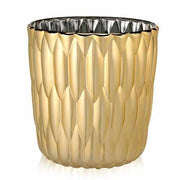 Jelly Vase Metallic 10" by Patricia Urquiola for Kartell Vases, Bowls. & Objects Kartell Gold 