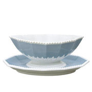 Pearl Symphony Blue Sauce or Gravy Boat, 16.9 oz. by Nymphenburg Porcelain Nymphenburg Porcelain 