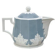 Pearl Symphony Blue Tea Pot, 42.3 oz. by Nymphenburg Porcelain Nymphenburg Porcelain 