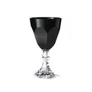 Dolce Vita Acrylic Wine, Water and Champagne Glasses by Mario Luca Giusti Glassware Marioluca Giusti Wine Black 