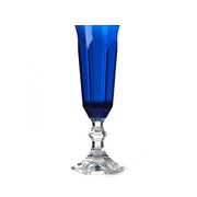 Dolce Vita Acrylic Wine, Water and Champagne Glasses by Mario Luca Giusti Glassware Marioluca Giusti Flute Blue 