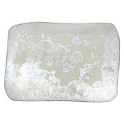 Borealis 16" x 10" Rectangular White Tray by Michael Wainwright Platter Michael Wainwright 