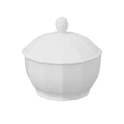 Pearl White Sugar Bowl by Nymphenburg Porcelain Nymphenburg Porcelain 