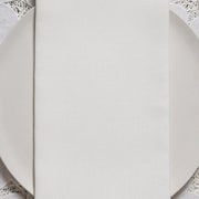 Single-Ply Linen Napkins by Chilewich CLEARANCE Napkins Chilewich Single-Ply Napkin White 