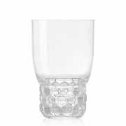 Jellies Water Glass 5", Set of 4 by Patricia Urquiola for Kartell Glassware Kartell Crystal 