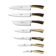 No.2733 Kitchen and Serving Knives with Faux Ox Horn Handles, Set of 14 by Berti Knive Set Berti 