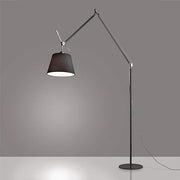 Tolomeo Mega Black Floor Lamp by Artemide Lighting Artemide 12" LED/CFL/INC Bulb 