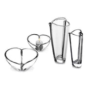 Heart Glass Tealight Votive by Orrefors Glassware Orrefors 