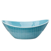 Mesh Oval Nesting Bowl by Gemma Bernal for Rosenthal Dinnerware Rosenthal Small 6" x 4.25" Aqua 