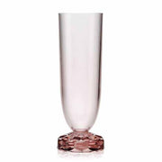 Jellies Flute 6.75", Set of 4 by Patricia Urquiola for Kartell Glassware Kartell Pink 