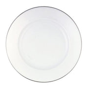Lotos White with Platinum Bread and Butter Plate, 6.3" by Wolfgang von Wersin for Nymphenburg Porcelain Dinnerware Nymphenburg Porcelain 