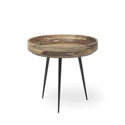 Bowl Table, 15.7" by Ayush Kasliwal for Mater Furniture Mater Natural Lacquered 