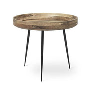 Bowl Table, 20.4" by Ayush Kasliwal for Mater Furniture Mater Natural Lacquered 