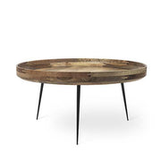Bowl Table, 29.5" by Ayush Kasliwal for Mater Furniture Mater Natural Lacquered 
