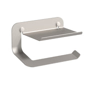 Quick Toilet Paper Holder and Shelf by Sonia Sonia Steely Aluminum 