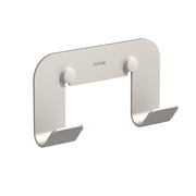 Quick Double Robe Hook by Sonia Sonia Steely Aluminum 