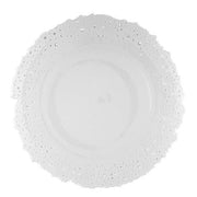 White Coral Dessert Plate, Irregular Rim, 8.3" by Ted Muehling for Nymphenburg Porcelain Nymphenburg Porcelain 