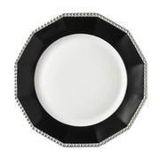 Pearl Black Platinum Dinner Plate, 10.6" by Nymphenburg Porcelain Nymphenburg Porcelain 