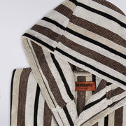 Craig Striped Cotton Hooded Bathrobe by Missoni Home Bathrobe Missoni Home 