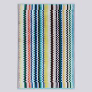 Carlie Multicolor Chevron Cotton Bath Sheet, 31" x 63" by Missoni Home Bath Towels & Washcloths Missoni Home 