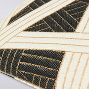 Nastri Black Rectangular Decorative Pillow, 12" x 24" by Missoni Home Throw Pillows Missoni Home 