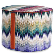 Phrae Cylinder Pouf 16" x 12" by Missoni Home Ottoman Cushions Missoni Home 