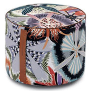 Passiflora Giant Cylinder Pouf 16" x 12" by Missoni Home Ottoman Cushions Missoni Home 170 