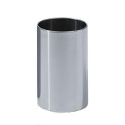 Round DW104 Stainless Steel Wastebasket, 12.6" by Decor Walther Trash Cans & Wastebaskets Decor Walther Stainless Steel Polished 