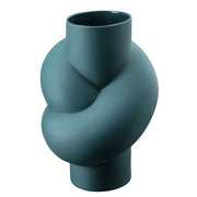 Node Porcelain Vase, 9.75" by Rosenthal Vases, Bowls, & Objects Rosenthal Abyss Blue 