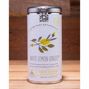 White Lemon Ginger Tea, Tin of 15 Sachets by Flying Bird Botanicals Tea Flying Bird Botanicals 