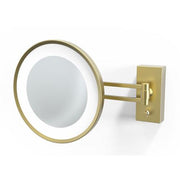 BS 36/V 5x LED Cosmetic Mirror by Decor Walther Mirror Decor Walther Gold Matte 