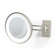 BS 36/V 5x LED Cosmetic Mirror by Decor Walther Mirror Decor Walther Satin Nickel 