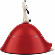 Lula Small Dog Bowl by Miriam Mirri for Alessi Dog Alessi Red 