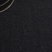 Shag Solid Color Indoor/Outdoor Rug by Chilewich Rug Chilewich Doormat (18" X 28") Black 