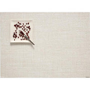 Chilewich: Bouclé Woven Vinyl Placemats Set of 4 Placemat Chilewich Rectangle 14" x 19" Marshmallow 