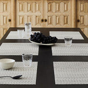 Chilewich: Quill Woven Vinyl Placemats, Set of 4 Placemat Chilewich 