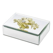 Gold Botanica Rectangular Box by Olivia Riegel Jewelry & Trinket Boxes Olivia Riegel 