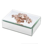 Rose Gold Botanica Rectangular Box by Olivia Riegel Jewelry & Trinket Boxes Olivia Riegel 