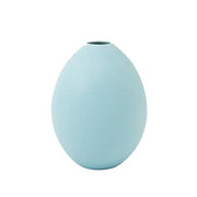 Egg Vase by Ted Muehling for Nymphenburg Porcelain Nymphenburg Porcelain Goose Egg Robin's Egg Blue Bisque 