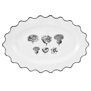 Herbariae Small Oval Platter by Christian Lacroix for Vista Alegre Dinnerware Vista Alegre 