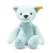 My First Steiff Teddy Bear, 10" by Steiff Doll Steiff Light Blue 